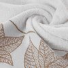 Ręcznik Blanca (8) Biało-złoty 70 x 140 cm Przeznaczony do Na plaże