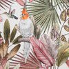 Narzuta EUROFIRANY Parrot 170 x 210 cm Zielono-różowy Rozmiar [cm] 170 x 210