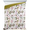 Narzuta EUROFIRANY Rosa 170 x 210 cm Biało-zielony Przeznaczenie Na łóżko