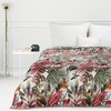 Koc EUROFIRANY Design 91 Parrot 150 x 200 cm Zielony Kolor Zielony