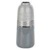 Wazon EUROFIRANY Neli 01 15 x 36 cm Srebrny