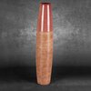 Wazon EUROFIRANY Edna 01 17 x 80 cm Brązowy Materiał Glinka ceramiczna