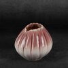 Wazon EUROFIRANY Evita 19 x 18 cm Kremowy Materiał Glinka ceramiczna