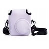 Pokrowiec LOVEINSTANT SB8321 do Fujifilm Instax Mini 12 Fioletowy Kieszenie zewnętrzne Nie