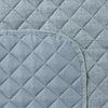 Narzuta EUROFIRANY Len 1 220 x 240 cm Niebieski Materiał Poliester