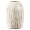 Wazon EUROFIRANY Liza 15 x 22 cm Kremowy