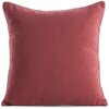 Poszewka EUROFIRANY Len 43 x 43 cm Czerwony