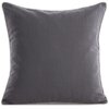 Poszewka EUROFIRANY Len 43 x 43 cm Stalowy