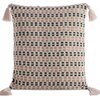 Poszewka EUROFIRANY Boho 45 x 45 cm Kremowo-zielony
