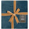 Obrus EUROFIRANY Velvet 85 x 85 cm Granatowy Materiał Poliester - welwet