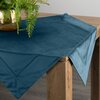 Obrus EUROFIRANY Velvet 85 x 85 cm Granatowy Rozmiar [cm] 85 x 85