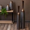 Wazon EUROFIRANY Morena 14 x 26 cm Szary Możliwość mycia w zmywarce Nie
