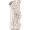 Wazon EUROFIRANY Liza 14 x 29 cm Kremowy