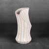 Wazon EUROFIRANY Liza 14 x 29 cm Kremowy Kolor Kremowy