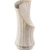 Wazon EUROFIRANY Liza 18 x 18 x 40 cm Kremowy