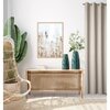 Wazon EUROFIRANY Rea 16 x 34 cm Zielony Gwarancja 24 miesiące