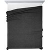Koc EUROFIRANY D91 Amber 200 x 220 cm Czarny Materiał Poliester