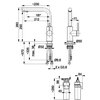 Bateria KFA ARMATURA Duero Pure Basic 6623-912-81 z filtrem Czarny Rodzaj baterii Jednodźwigniowa