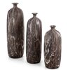Wazon EUROFIRANY Marika 02 403472 13 x 52 cm Brązowy Kolor Brązowy