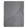 Prześcieradło EUROFIRANY Design 91 Frotte 220 x 200 cm Stalowy Rozmiar [cm] 220 x 200