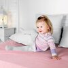 Prześcieradło EUROFIRANY Design 91 Frotte 220 x 200 cm Pudrowy róż Kolor Pudrowy róż
