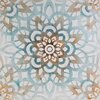 Obraz EUROFIRANY Oraments 486A 80 x 80 cm Niebieski