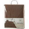 Narzuta EUROFIRANY D91 Luiz 4 170 x 210 cm Ceglasty Wzór Liście