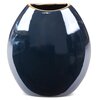 Wazon EUROFIRANY Amora 1 22 x 12 x 25 cm Granatowy