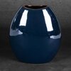 Wazon EUROFIRANY Amora 1 22 x 12 x 25 cm Granatowy Kolor Granatowy
