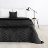 Narzuta EUROFIRANY D91 Luiz 3 170 x 210 cm Czarny Kolor Czarny