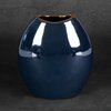 Wazon EUROFIRANY Amora 1 18 x 9 x 20 cm Granatowy Kolor Granatowy