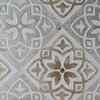 Obraz EUROFIRANY Oraments 486B 80 x 80 cm Niebieski Pomieszczenie Do biura
