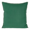 Poszewka EUROFIRANY Len 4 45 x 45 cm Ciemnozielony