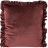 Poszewka EUROFIRANY Velvet 25 387651 45 x 45 cm Czerwony