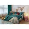 Poszewka EUROFIRANY Velvet 25 387651 45 x 45 cm Czerwony Rodzaj zapięcia Zamek