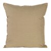 Poszewka EUROFIRANY Len 4 45 x 45 cm Beżowy