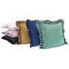 Poszewka EUROFIRANY Velvet 45 x 45 cm Miętowy Rodzaj zapięcia Zamek