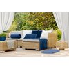 Poszewka EUROFIRANY Velvet 404627 45 x 45 cm Niebieski Wzór Gładki