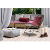 Poszewka EUROFIRANY Velvet 45 x 45 cm Stalowy Liczba elementów w zestawie 1