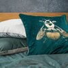 Poszewka EUROFIRANY Blink 41 45 x 45 cm Turkusowy Rodzaj zapięcia Zamek
