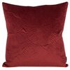 Poszewka EUROFIRANY Velvet 404885 45 x 45 cm Bordowy