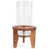 Wazon EUROFIRANY Grace 19 x 18 cm Przezroczysty