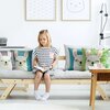 Poszewka EUROFIRANY Kids 2 45 x 45 cm Zielono-biały Wzór Dziecięcy
