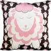 Poszewka EUROFIRANY Kids 7B 45 x 45 cm Czarno-różowy
