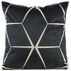 Poszewka EUROFIRANY Blink 28 45 x 45 cm Czarny