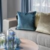 Poszewka EUROFIRANY Royal 5 45 x 45 cm Niebieski Liczba elementów w zestawie 1