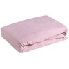 Prześcieradło EUROFIRANY Design 91 Frotte z gumką 180 x 200 cm Pudrowy róż