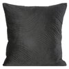Poszewka EUROFIRANY Ria 5 45 x 45 cm Czarny