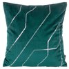 Poszewka EUROFIRANY Blink 37 45 x 45 cm Ciemnoturkusowy