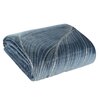 Koc EUROFIRANY Blanca 150 x 200 cm Granatowy